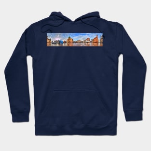 Hull City Queen Victoria Square Panorama Hoodie